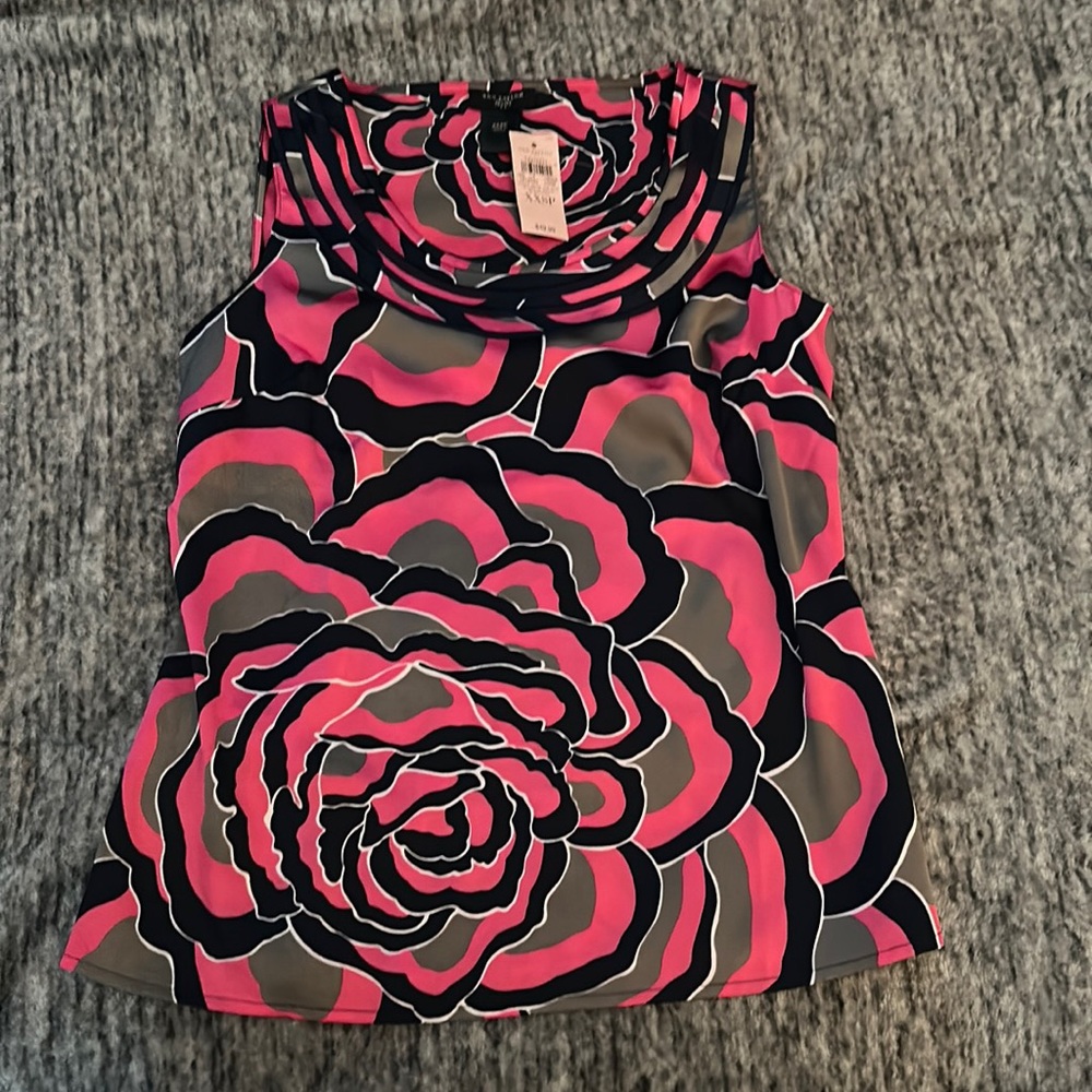 NWT Floral Ann Taylor Top Size XXSP